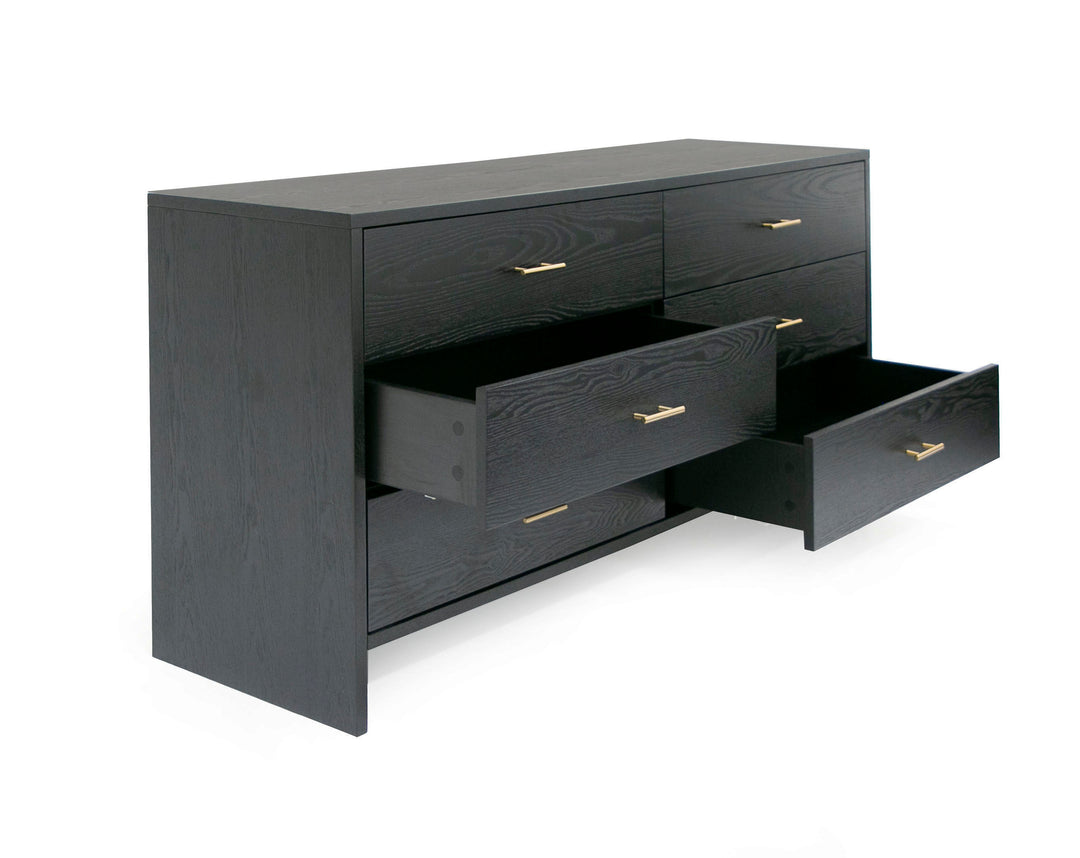 Wales Modern Grey Ash Dresser