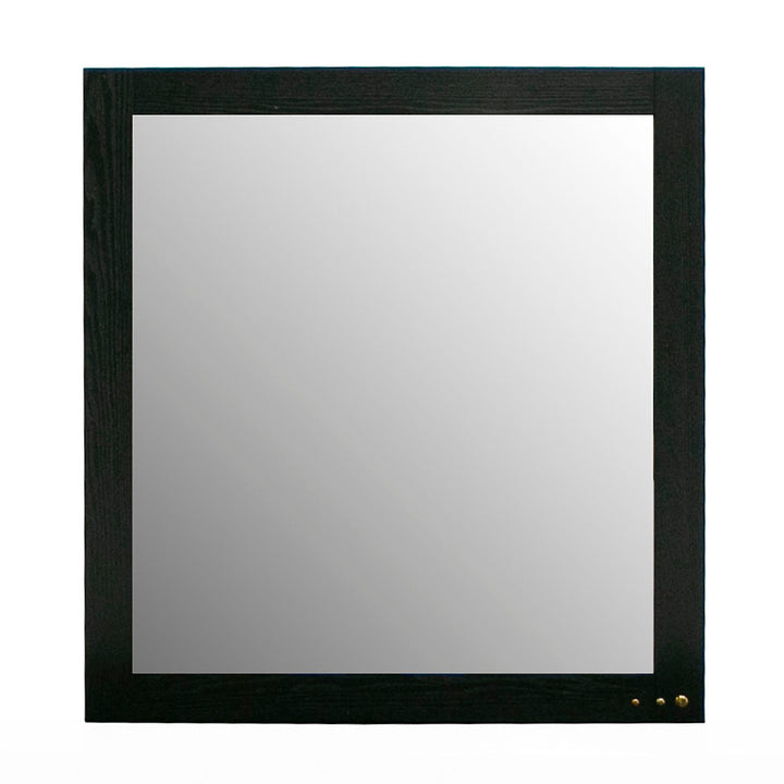 Wales Modern Smoked Ash Mirror
