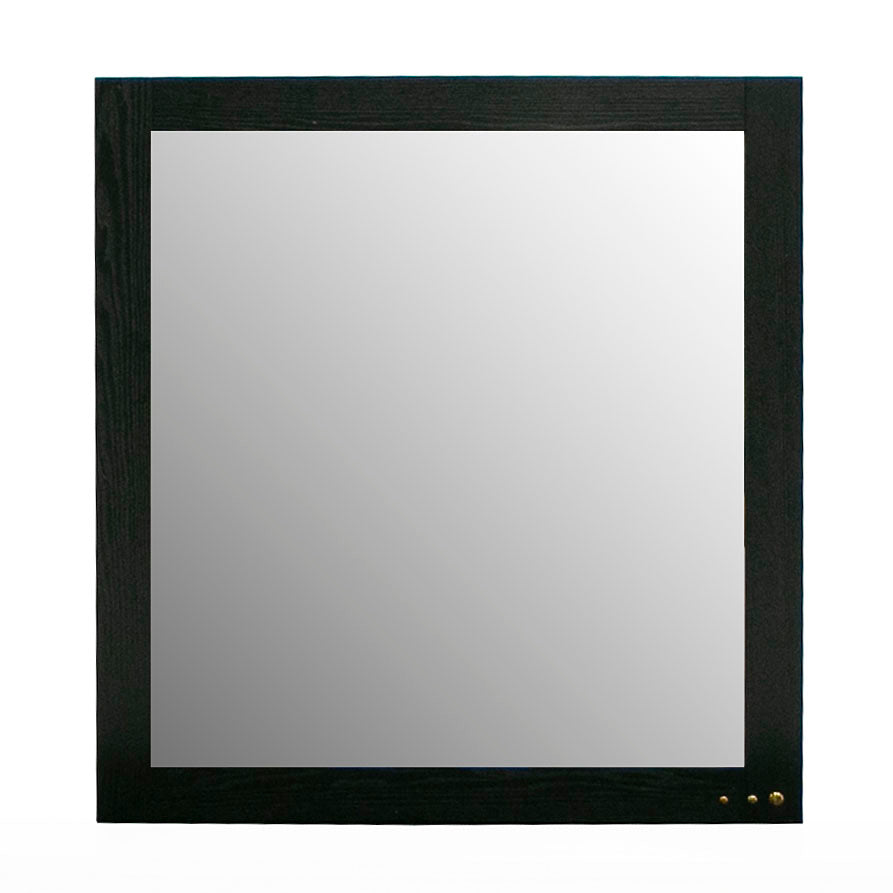 Wales Modern Smoked Ash Mirror