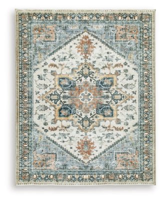 Wallney 7'6" X 9'6" Memory Foam Area Rug - Dark Brown Area Rug modern furniture Contempo Furniture