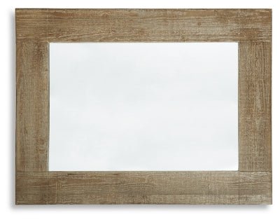 Waltleigh Accent Mirror - Dark Brown Accent Mirror modern furniture Contempo Furniture