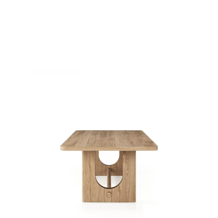 Walz - Modern Natural Oak Rectangular Dining Table