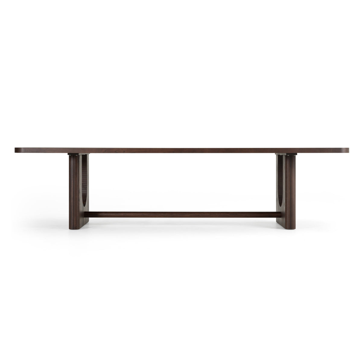 Walz - Modern Brown Oak Rectangular Dining Table