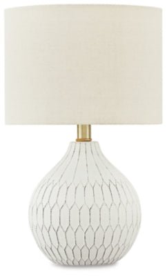 Wardmont Table Lamp - White | Ashley Furniture