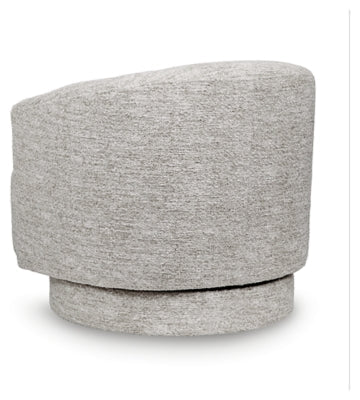 Wardsor Swivel Accent Chair - Gray Swivel Chair modern furniture Contempo Furniture