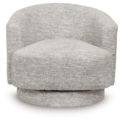 Wardsor Swivel Accent Chair - Gray Swivel Chair modern furniture Contempo Furniture