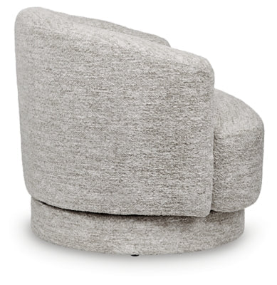 Wardsor Swivel Accent Chair - Gray Swivel Chair modern furniture Contempo Furniture