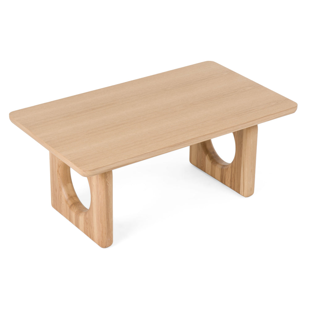 Washington - Modern Natural Oak Coffee Table - View 3