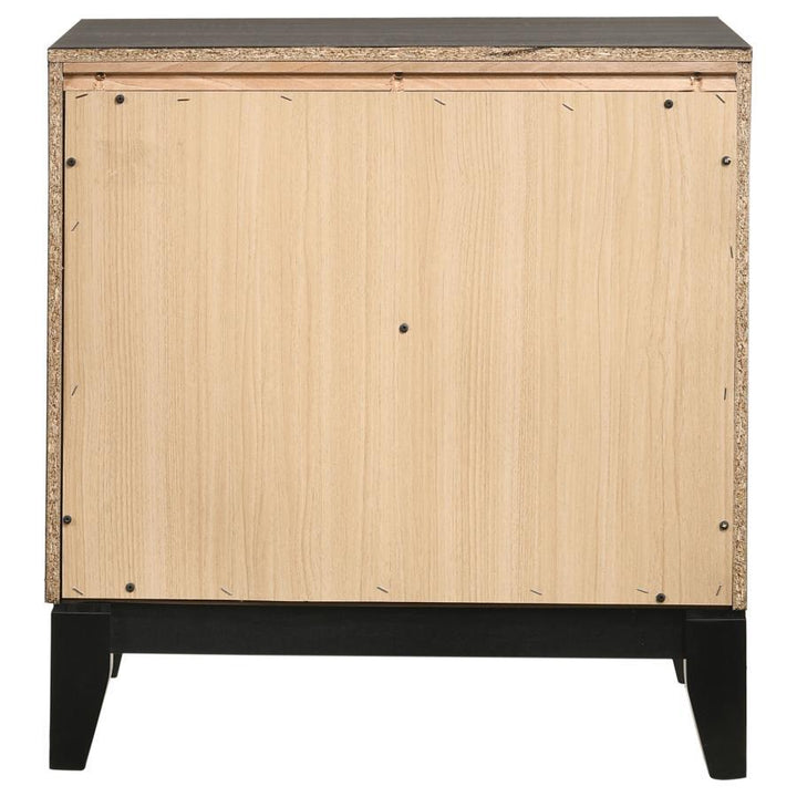 Watson - 2 - Drawer Nightstand - Gray Oak Accent Nightstand modern furniture Contempo Furniture