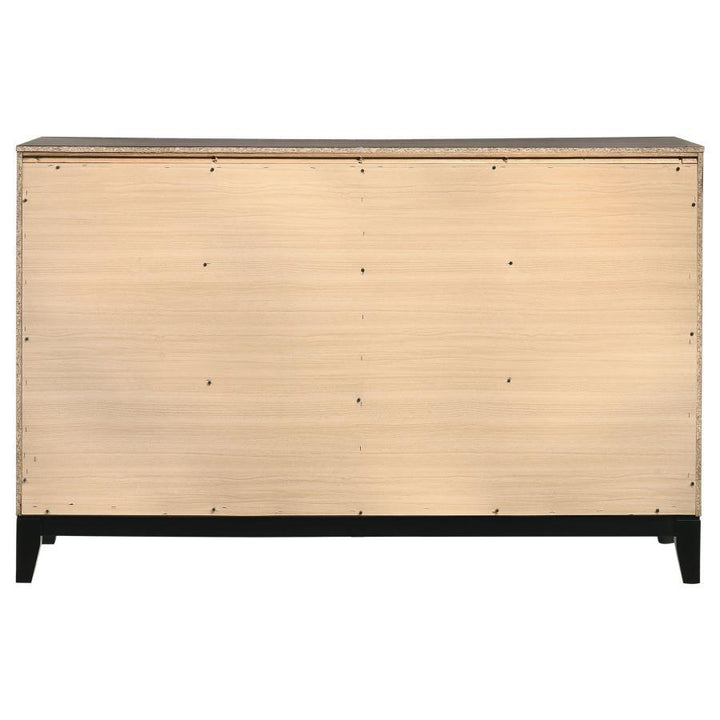 Watson - 6 - Drawer Dresser - Gray Oak Dressers modern furniture Contempo Furniture