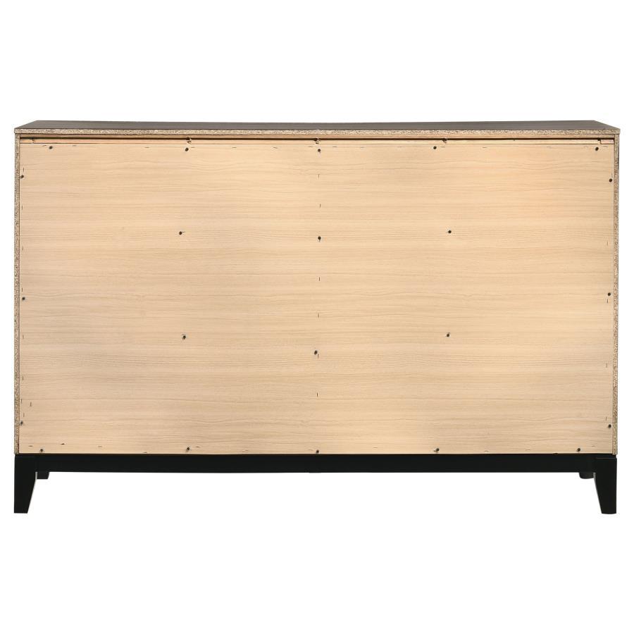 Watson - 6 - Drawer Dresser - Gray Oak Dressers modern furniture Contempo Furniture