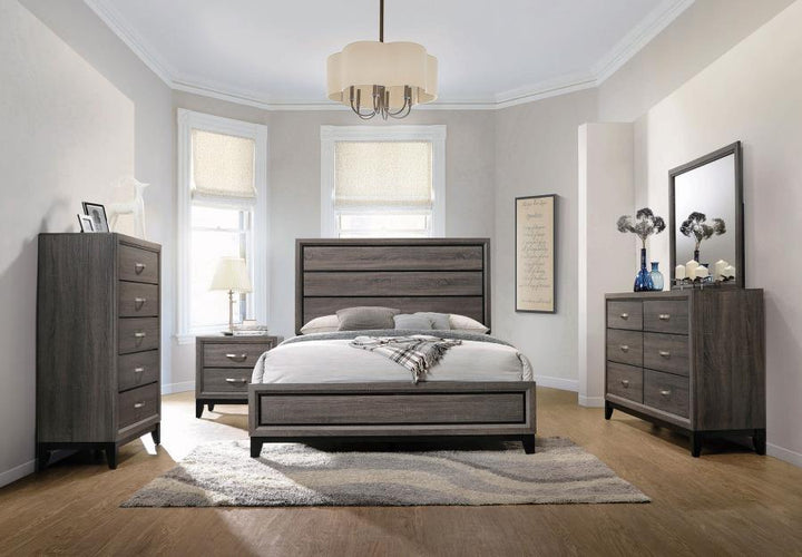Watson - 6 - Drawer Dresser - Gray Oak Dressers modern furniture Contempo Furniture