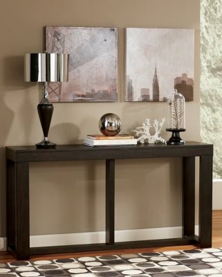 Watson Sofa/Console Table - Dark Brown Sofa Table modern furniture Contempo Furniture
