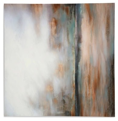 Weatheridge Wall Art - Dark Gray Canvas Art modern furniture Contempo Furniture