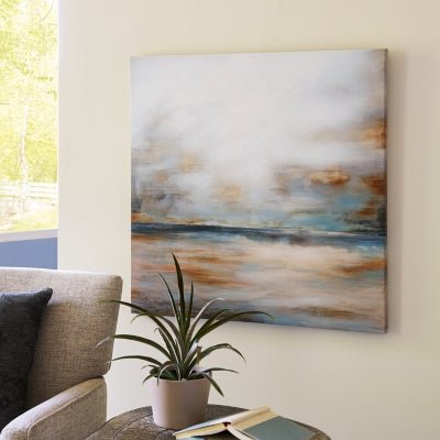 Weatheridge Wall Art - Dark Gray Canvas Art modern furniture Contempo Furniture