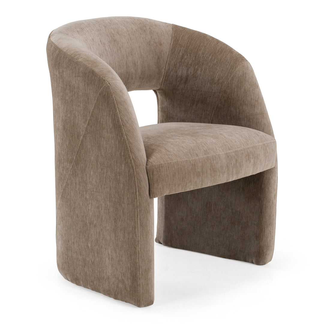 Weaver - Modern Tan Fabric Dining Chair
