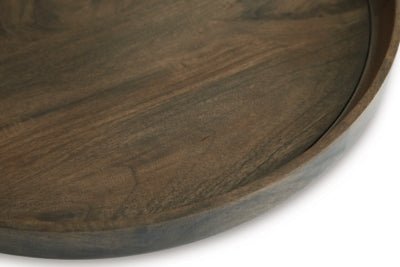 Webbworth Tray - Dark Brown Trays modern furniture Contempo Furniture