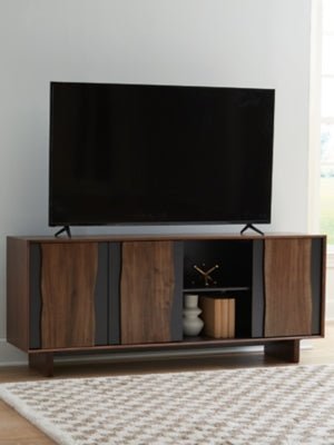 Welby Accent Cabinet - Dark Brown Accent Cabinet modern furniture Contempo Furniture