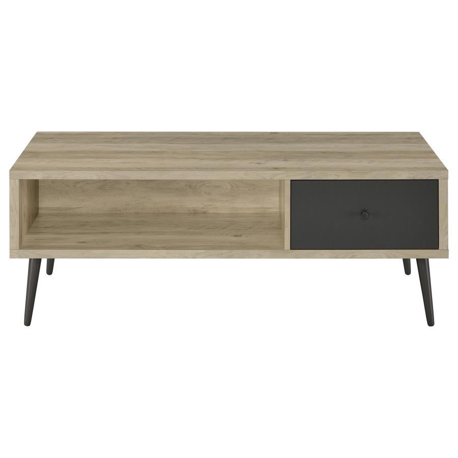 Welsh - 2 Piece Coffee And End Table Set - Distressed Pine Table Set modern furniture Contempo Furniture