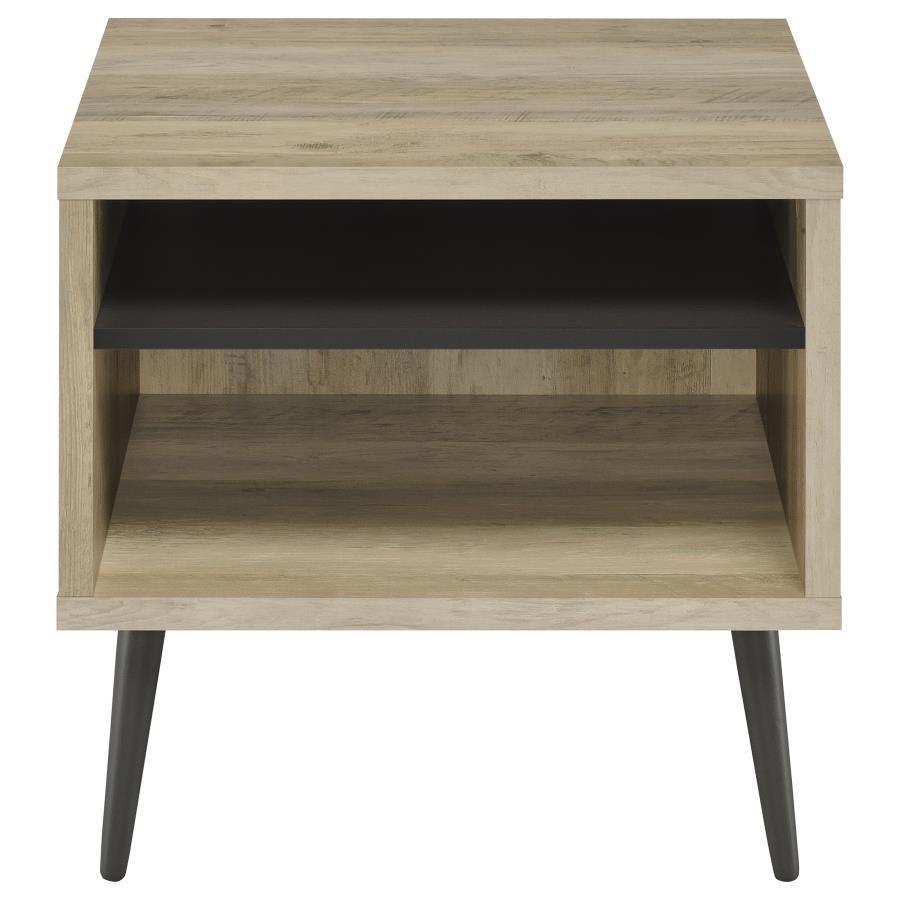 Welsh - 2 Piece Coffee And End Table Set - Distressed Pine Table Set modern furniture Contempo Furniture