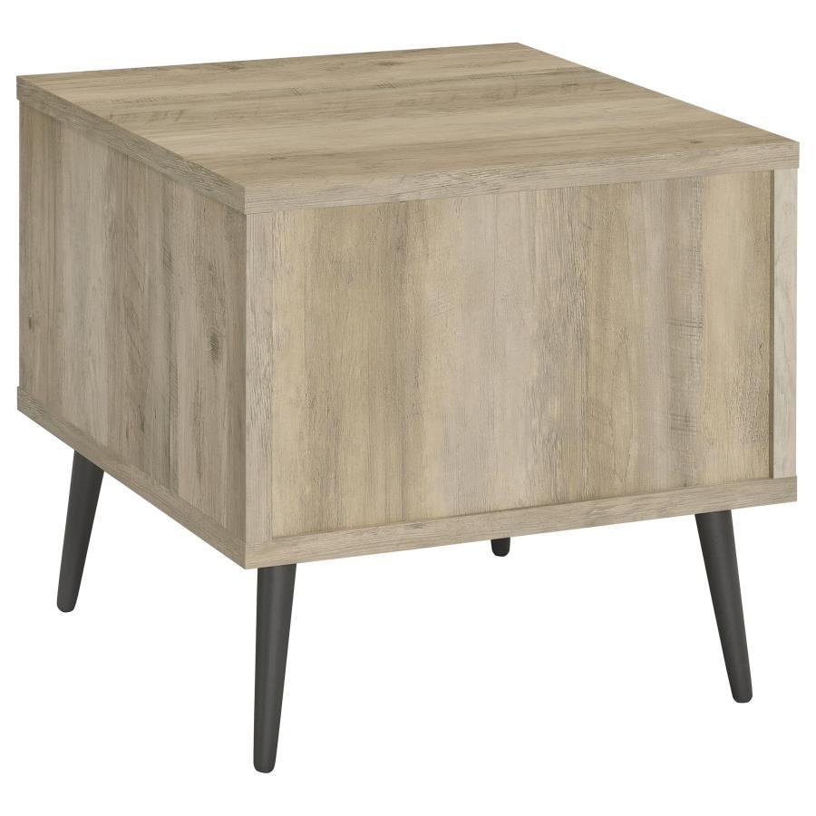 Welsh - 2 Piece Coffee And End Table Set - Distressed Pine Table Set modern furniture Contempo Furniture