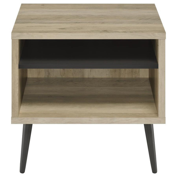 Welsh - 3 Piece Coffee And End Table Set - Distressed Pine Table Set modern furniture Contempo Furniture
