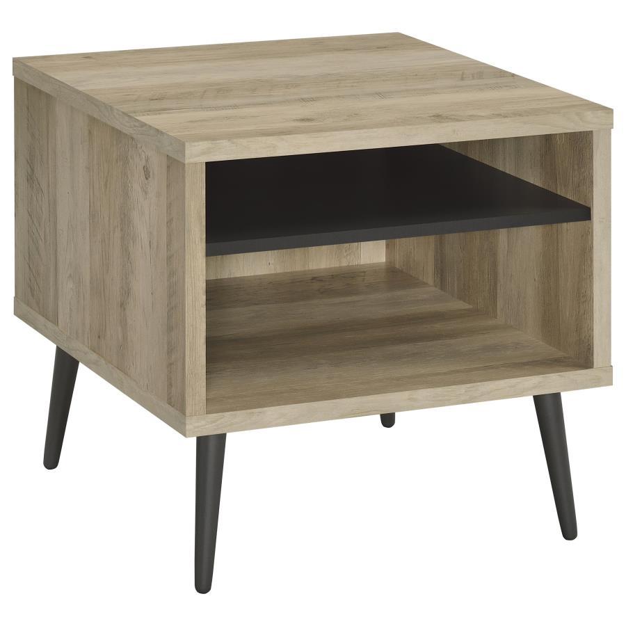 Welsh - 3 Piece Coffee And End Table Set - Distressed Pine Table Set modern furniture Contempo Furniture