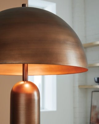 Wendfield Floor Lamp - Dark Brown Floor Lamp modern furniture Contempo Furniture