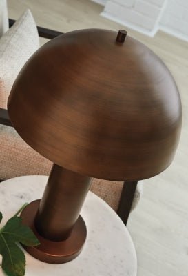 Wendfield Table Lamp - Dark Brown Table Lamp modern furniture Contempo Furniture