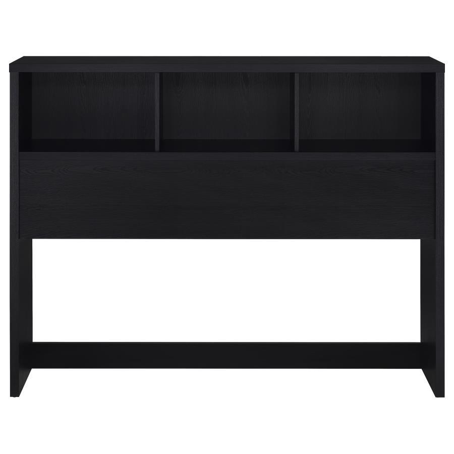 Westpark - 3 Piece Queen Bedroom Set Bookcase Headboard - Black 3 - Piece Bedroom Set modern furniture Contempo Furniture