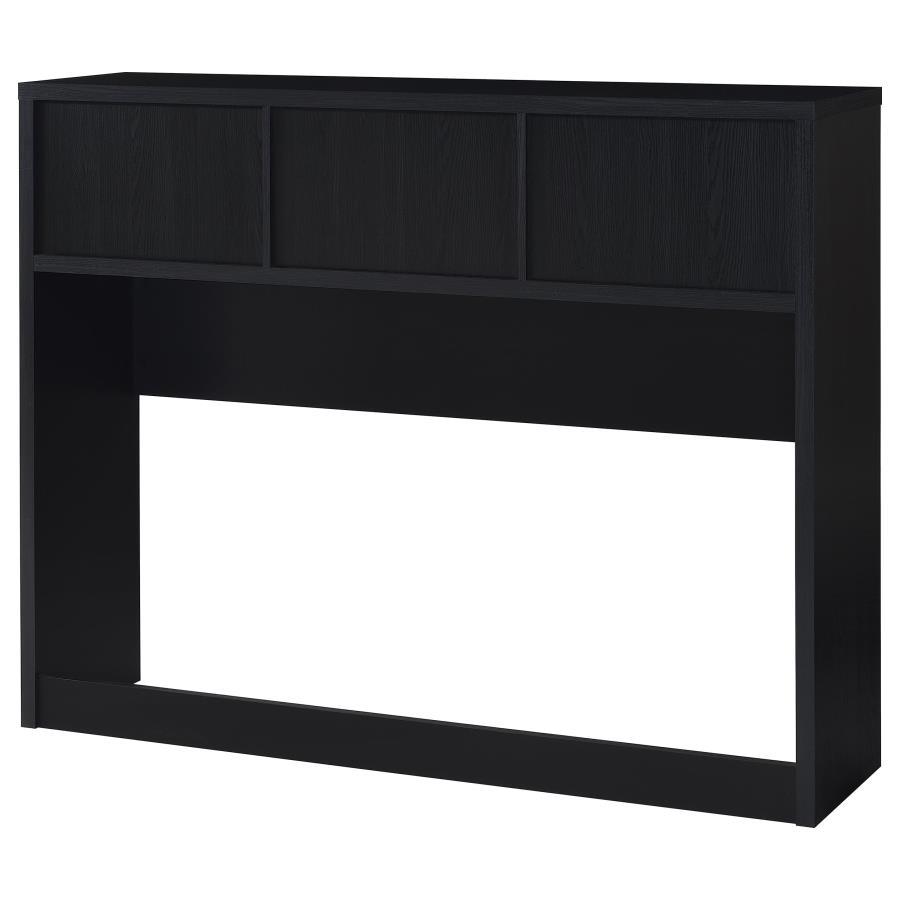 Westpark - 3 Piece Queen Bedroom Set Bookcase Headboard - Black 3 - Piece Bedroom Set modern furniture Contempo Furniture