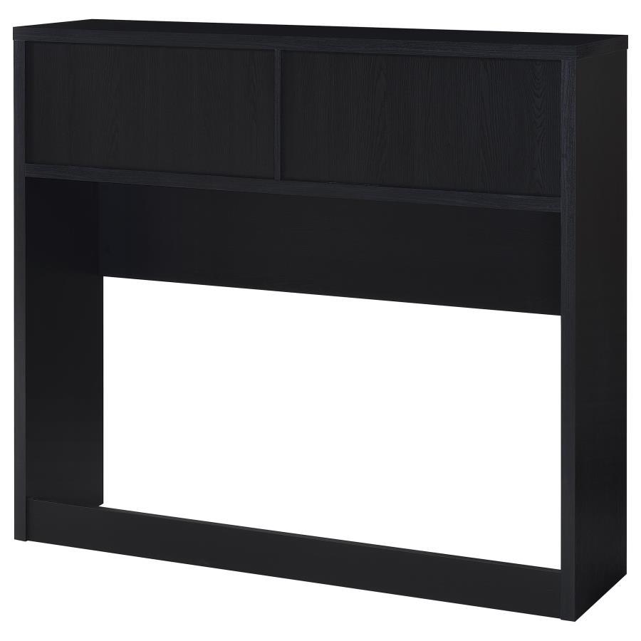 Westpark - Full Bookcase Headboard - Black Bookcase HeadBoard modern furniture Contempo Furniture