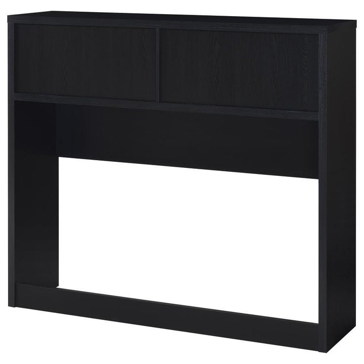 Westpark - Full Bookcase Headboard - Black Bookcase HeadBoard modern furniture Contempo Furniture