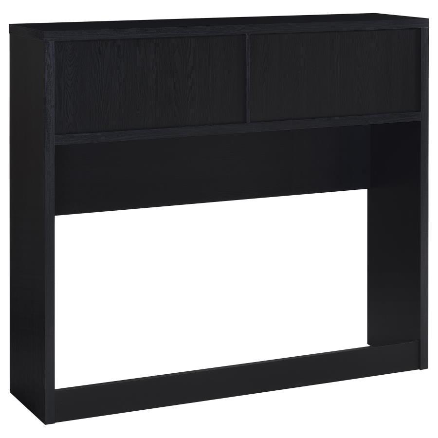 Westpark - Full Bookcase Headboard - Black Bookcase HeadBoard modern furniture Contempo Furniture