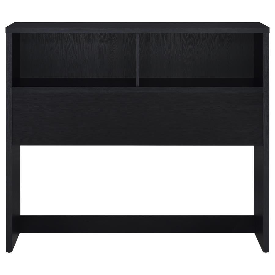 Westpark - Full Bookcase Headboard - Black Bookcase HeadBoard modern furniture Contempo Furniture