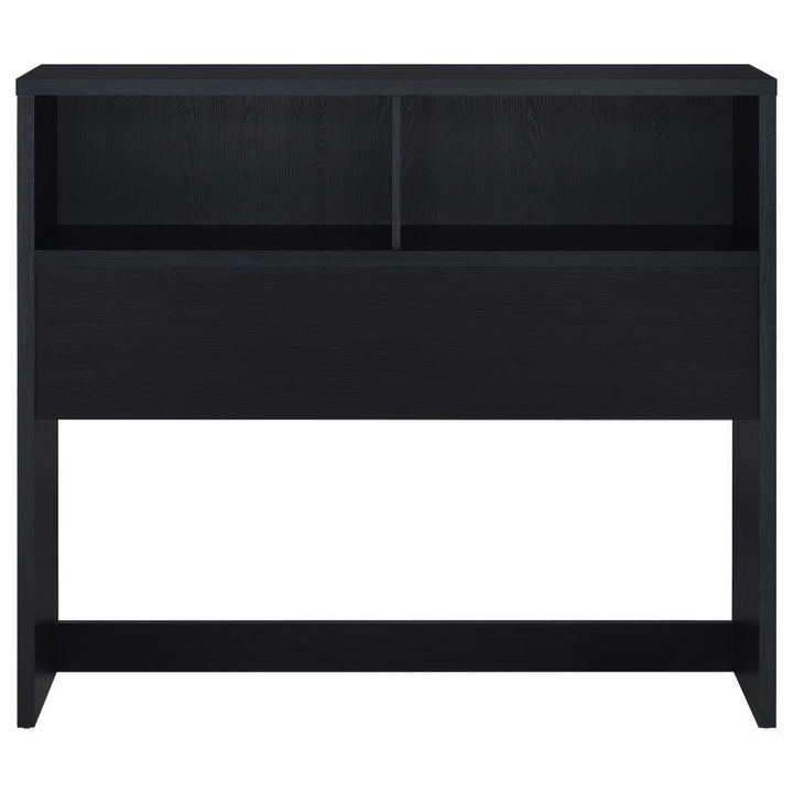 Westpark - Full Bookcase Headboard - Black Bookcase HeadBoard modern furniture Contempo Furniture