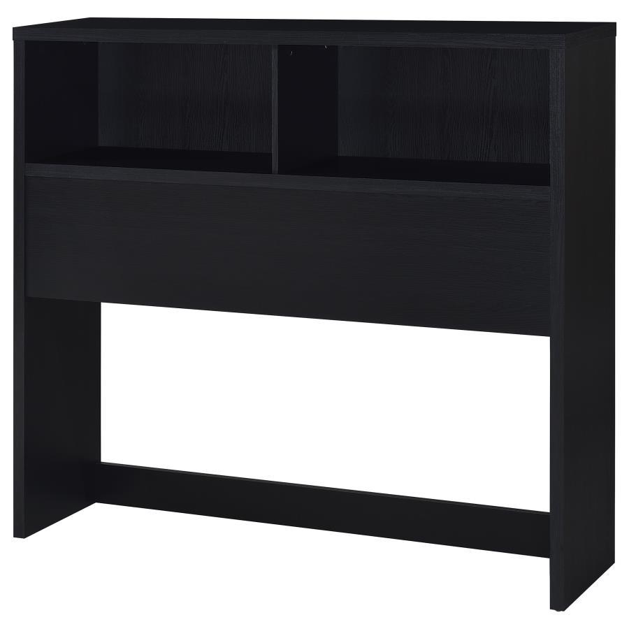 Westpark - Full Bookcase Headboard - Black Bookcase HeadBoard modern furniture Contempo Furniture