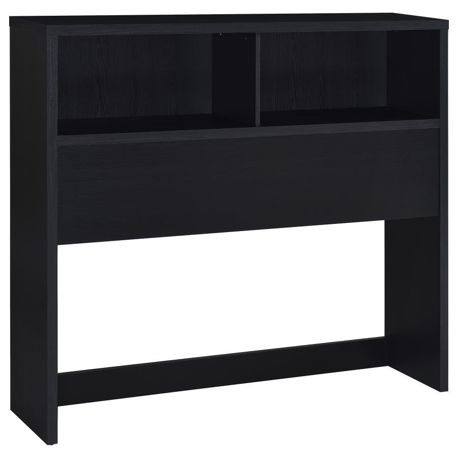 Westpark - Full Bookcase Headboard - Black Bookcase HeadBoard modern furniture Contempo Furniture