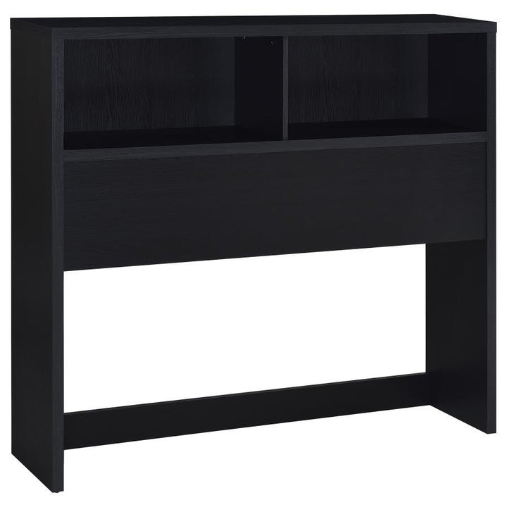 Westpark - Full Bookcase Headboard - Black Bookcase HeadBoard modern furniture Contempo Furniture