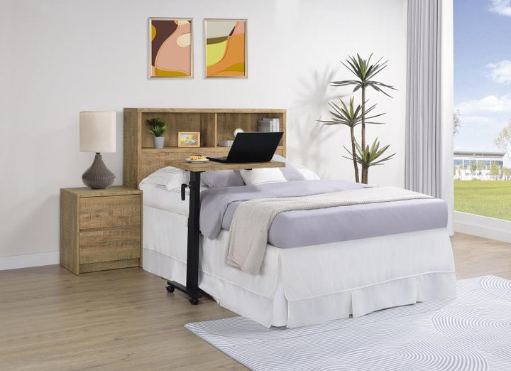Westpark - Full Bookcase Headboard - Mango Bookcase HeadBoard modern furniture Contempo Furniture