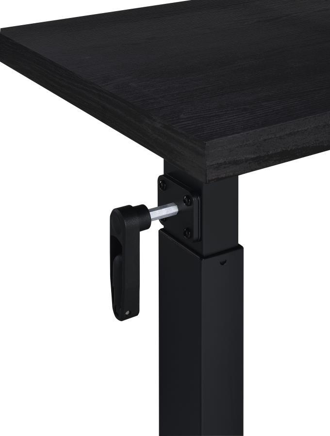 Westpark - Height Adjustable Mobile Bedroom C - Table - Black Accent Table modern furniture Contempo Furniture