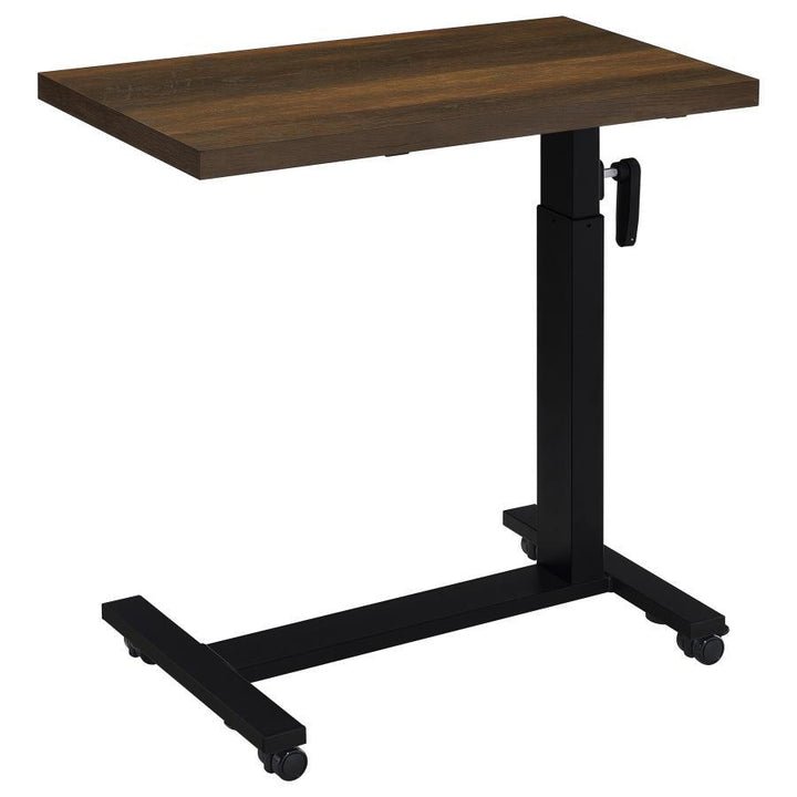 Westpark - Height Adjustable Mobile Bedroom C - Table - Dark Pine Accent Table modern furniture Contempo Furniture