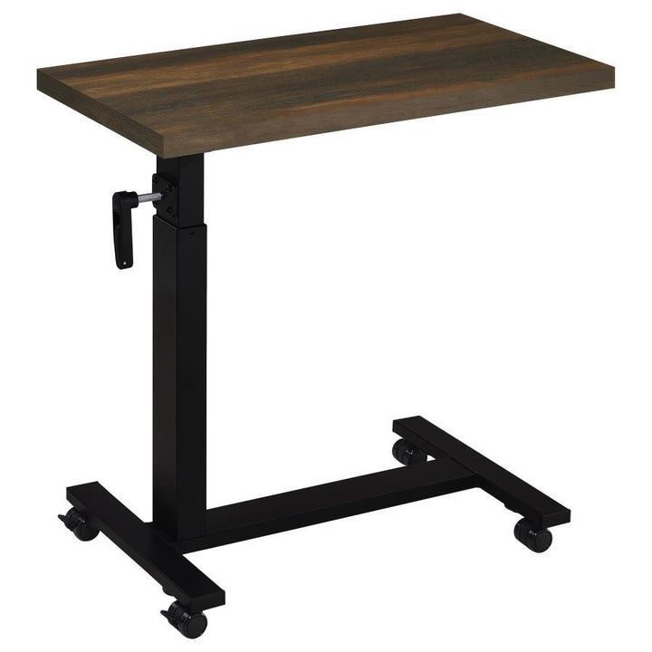 Westpark - Height Adjustable Mobile Bedroom C - Table - Dark Pine Accent Table modern furniture Contempo Furniture