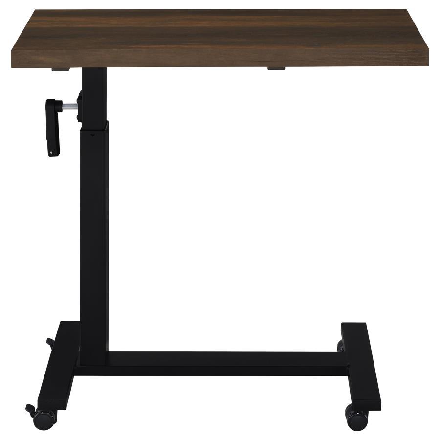 Westpark - Height Adjustable Mobile Bedroom C - Table - Dark Pine Accent Table modern furniture Contempo Furniture