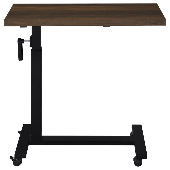 Westpark - Height Adjustable Mobile Bedroom C - Table - Dark Pine Accent Table modern furniture Contempo Furniture