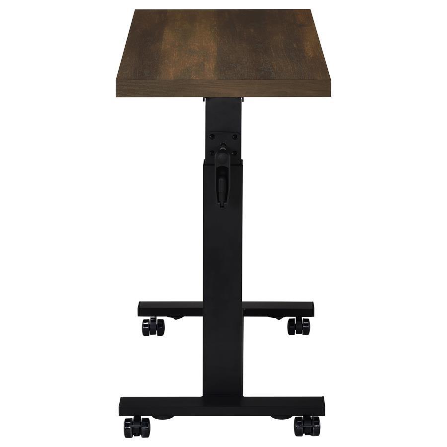Westpark - Height Adjustable Mobile Bedroom C - Table - Dark Pine Accent Table modern furniture Contempo Furniture
