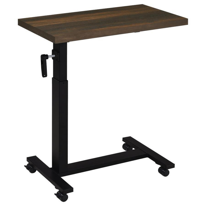 Westpark - Height Adjustable Mobile Bedroom C - Table - Dark Pine Accent Table modern furniture Contempo Furniture