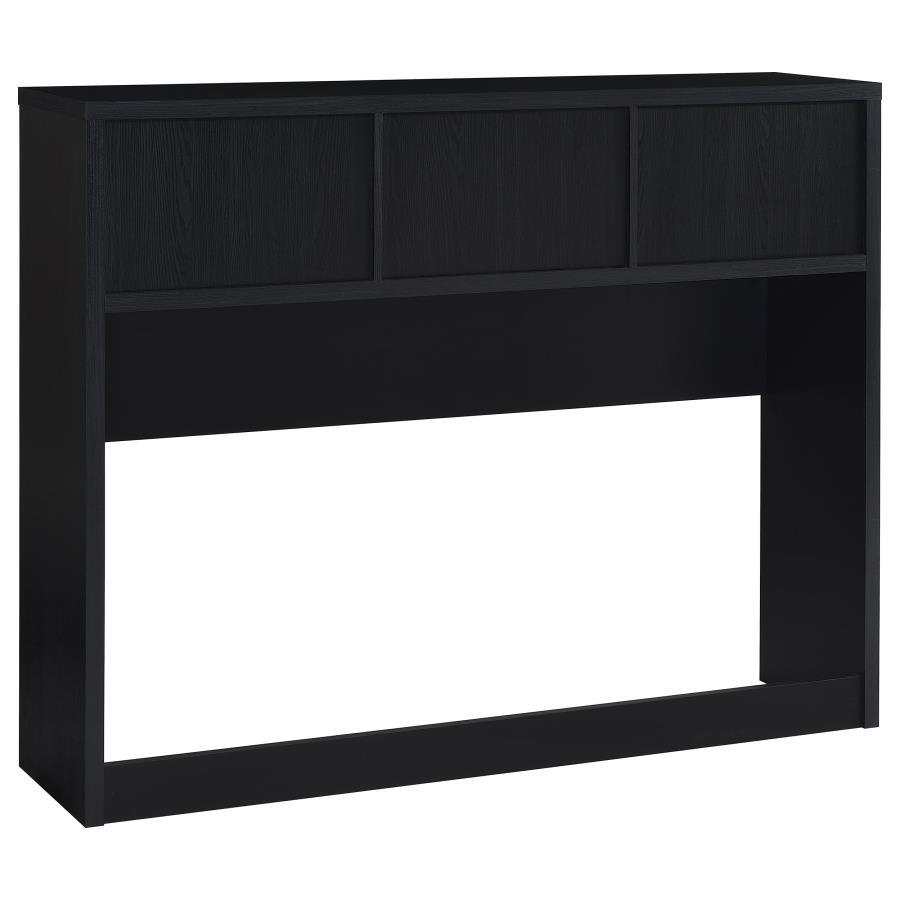 Westpark - Queen Bookcase Headboard - Black Bookcase HeadBoard modern furniture Contempo Furniture