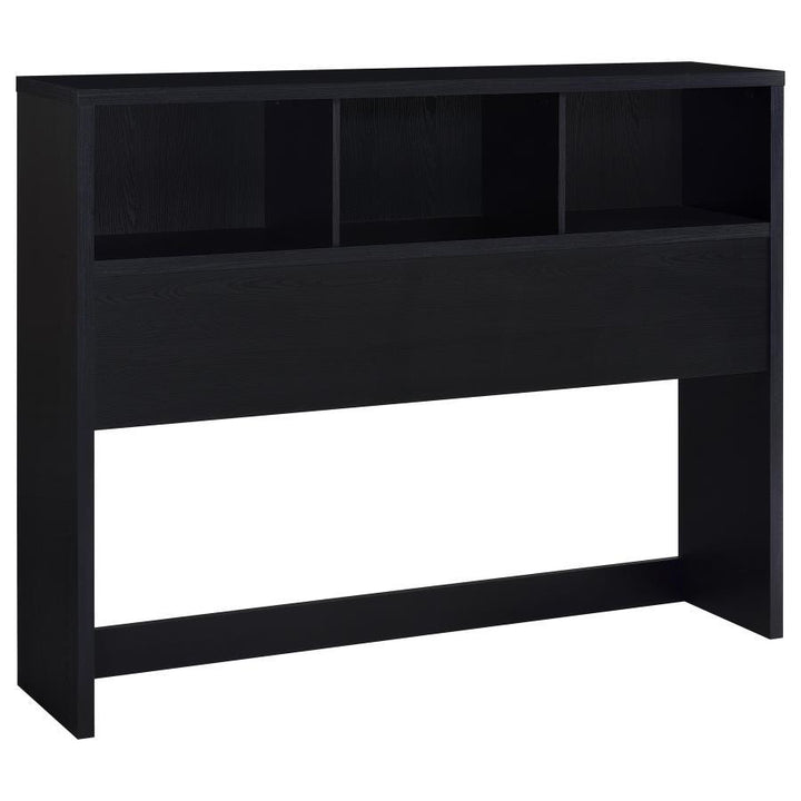 Westpark - Queen Bookcase Headboard - Black Bookcase HeadBoard modern furniture Contempo Furniture