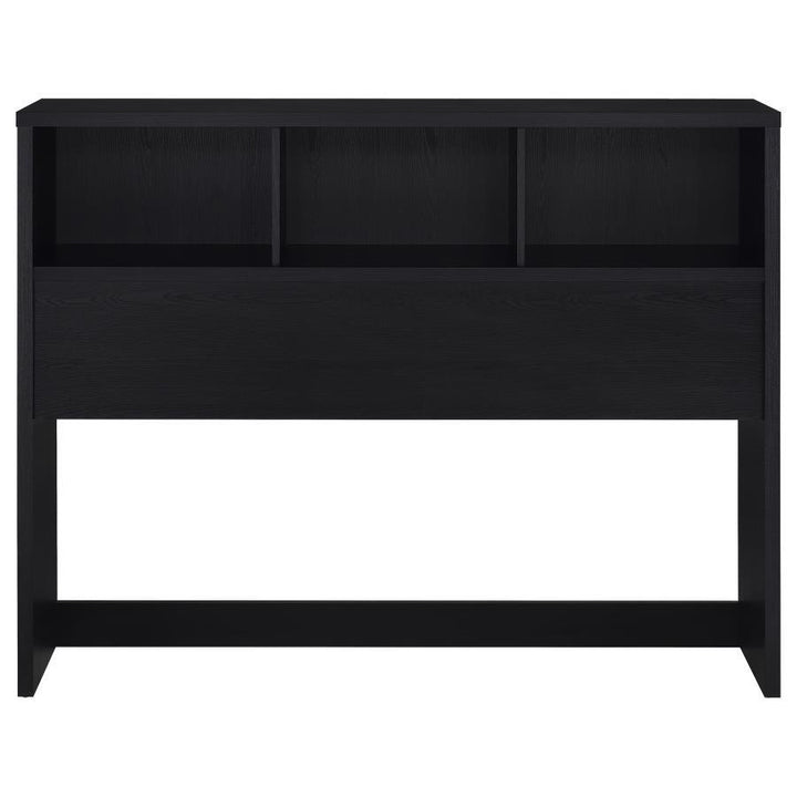 Westpark - Queen Bookcase Headboard - Black Bookcase HeadBoard modern furniture Contempo Furniture